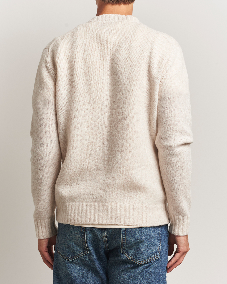 Herr | Tröjor | NN07 | Lee Wool Knitted Sweater Ivory