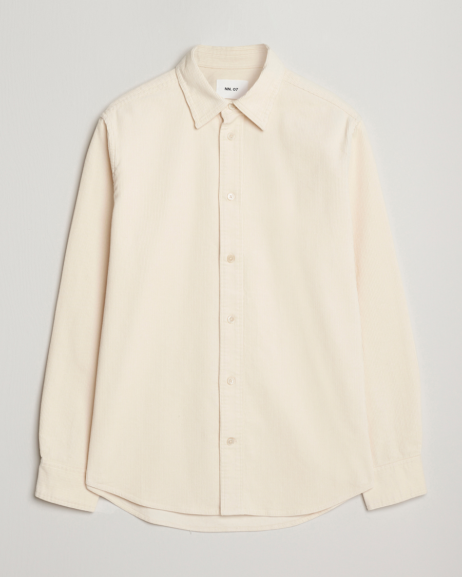 Herr | Skjortor | NN07 | Colby Corduroy Overshirt Ivory