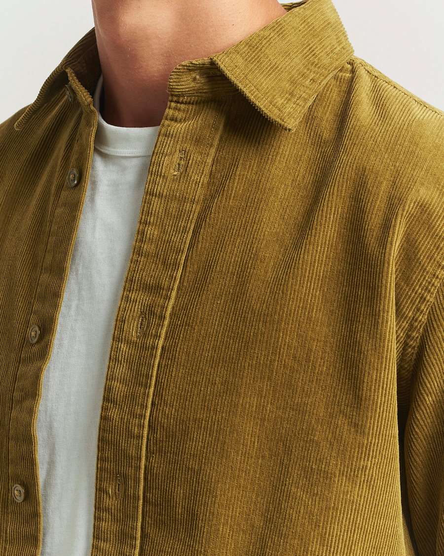 Herr | Skjortor | NN07 | Colby Corduroy Overshirt Firene Green