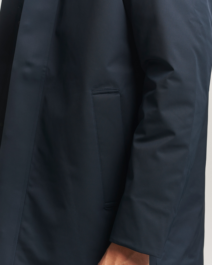 Herr | Jackor | NN07 | Blake Hooded Jacket Navy Blue