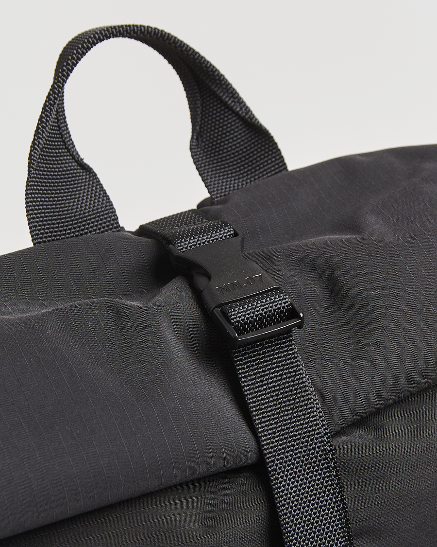 Herr | Väskor | NN07 | NN07Nylon Ripstop Rolltop BackpackBlack