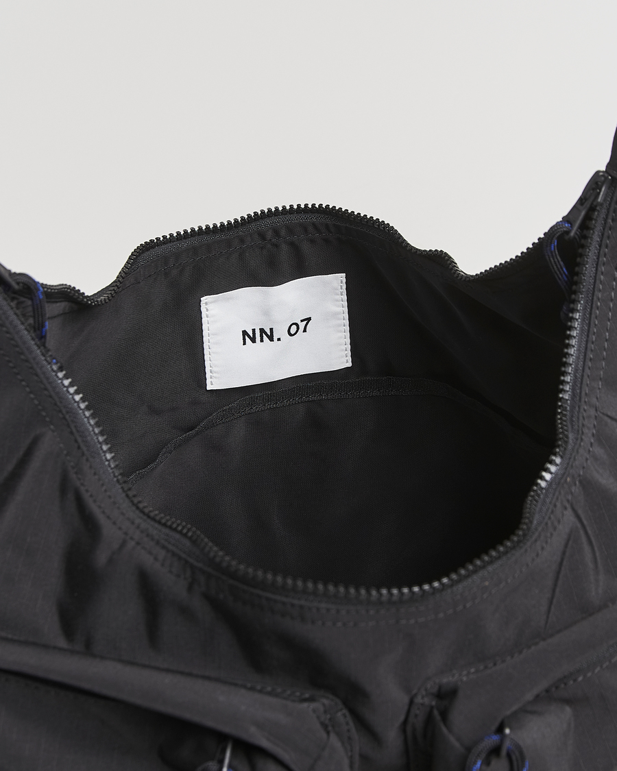Herr | Väskor | NN07 | Nylon Ripstop Messenger Bag Black