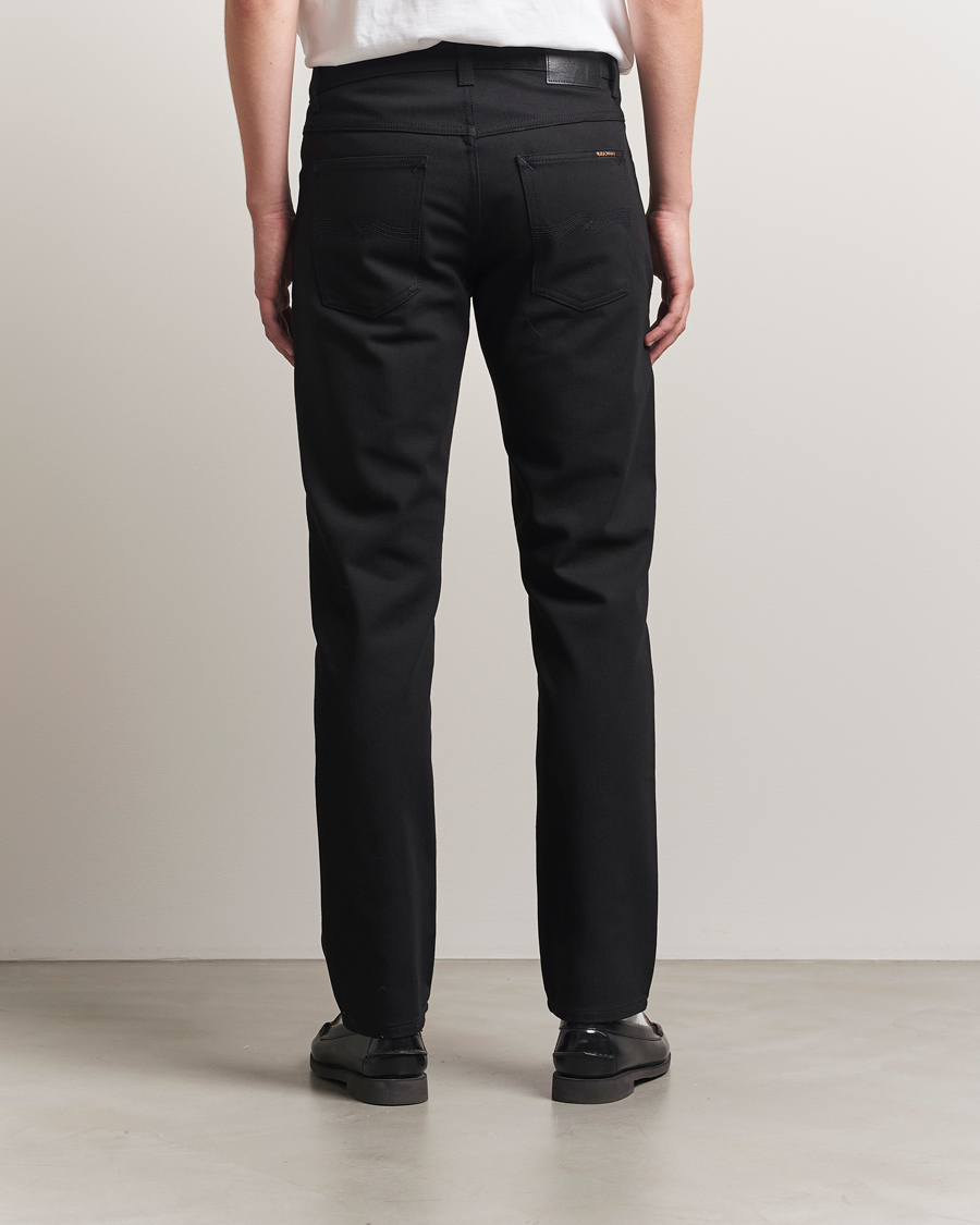 Herr | Jeans | Nudie Jeans | Solid Ollie Jeans Dry Pure Black