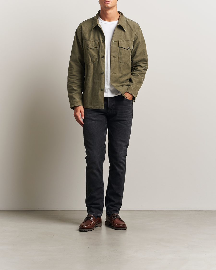 Herr | Jeans | Nudie Jeans | Solid Ollie Jeans Black Force