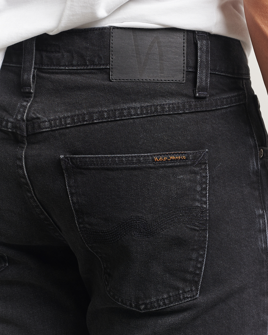 Herr | Jeans | Nudie Jeans | Solid Ollie Jeans Black Force