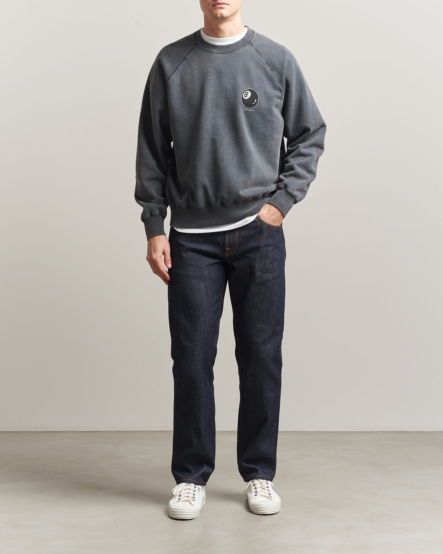 Herr | Byxor | Nudie Jeans | Gritty Jackson Jeans Dry Dusk Selvage