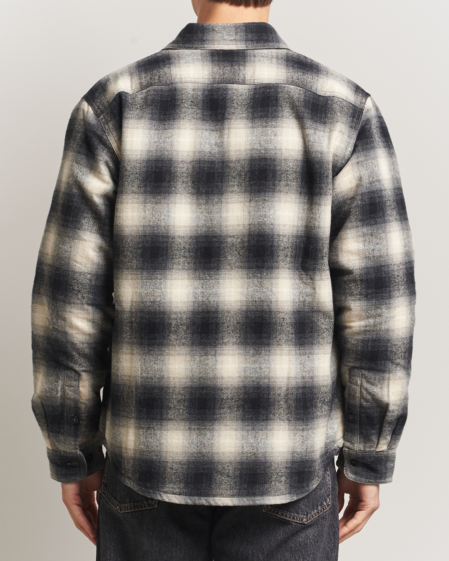 Herr | Skjortor | Nudie Jeans | Glenn Padded Checked Overshirt Black