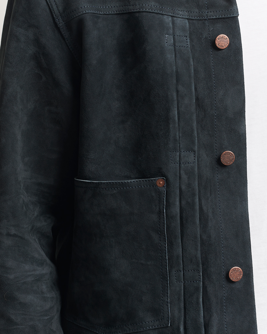Herr | Jackor | Nudie Jeans | Dante II Suede Jacket Navy