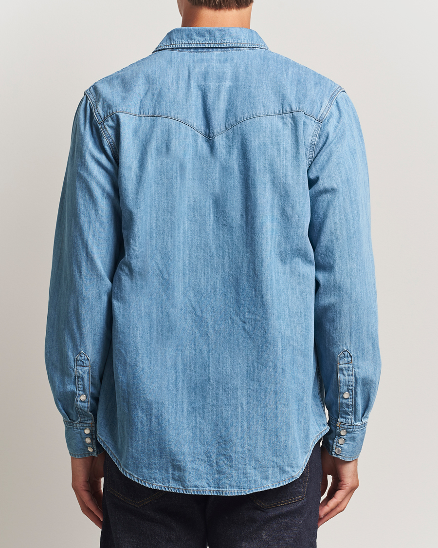 Herr | Skjortor | Nudie Jeans | Gunnar Denim Shirt Light Blue