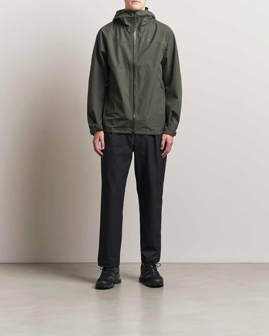 Herr | Jackor | Peak Performance | Treeline Shell Hooded Jacket Olive Extreme