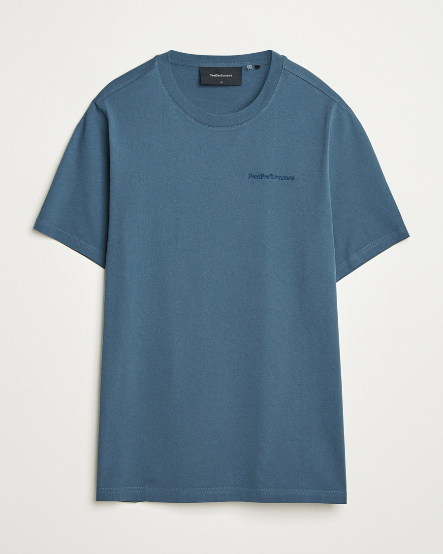 Herr | T-Shirts | Peak Performance | Original Crew Neck T-Shirt Mountain Lake