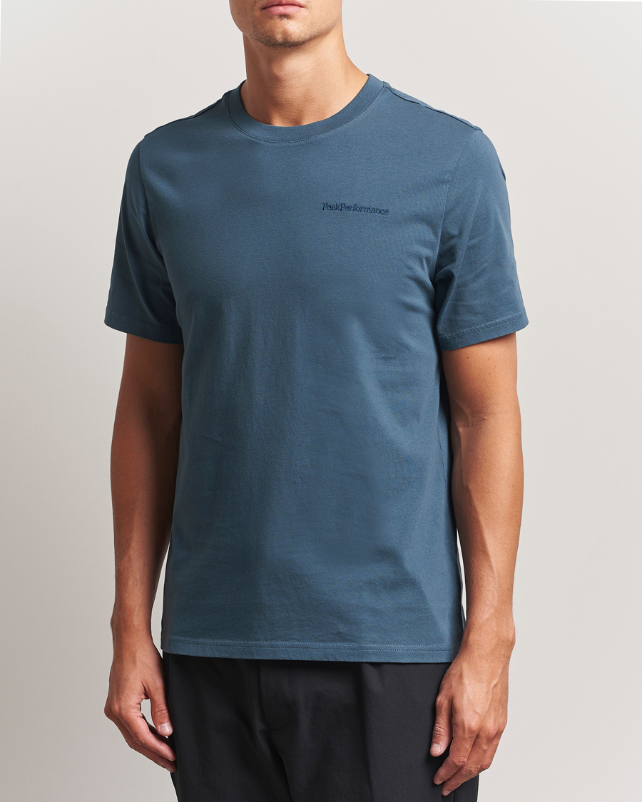 Herr | T-Shirts | Peak Performance | Original Crew Neck T-Shirt Mountain Lake