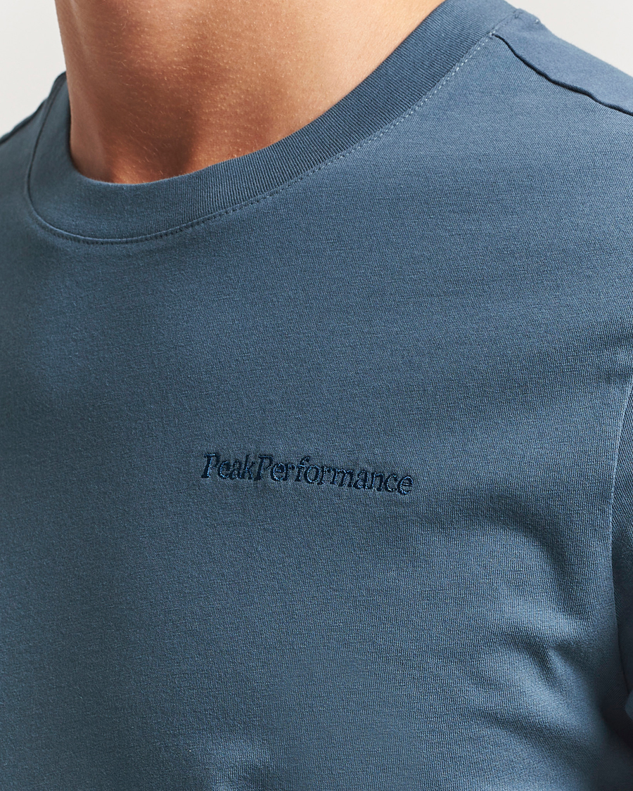 Herr | T-Shirts | Peak Performance | Original Crew Neck T-Shirt Mountain Lake