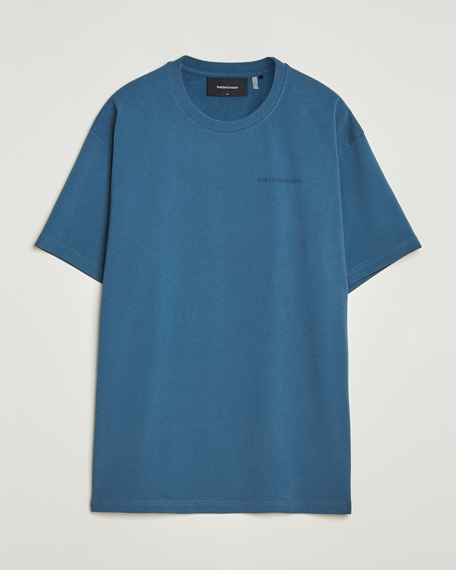 Herr | T-Shirts | Peak Performance | Graphic Crew Neck T-Shirt Mountain Lake