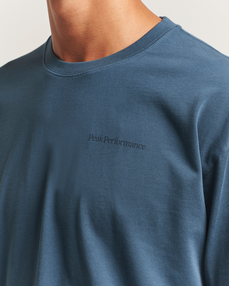 Herr | T-Shirts | Peak Performance | Graphic Crew Neck T-Shirt Mountain Lake