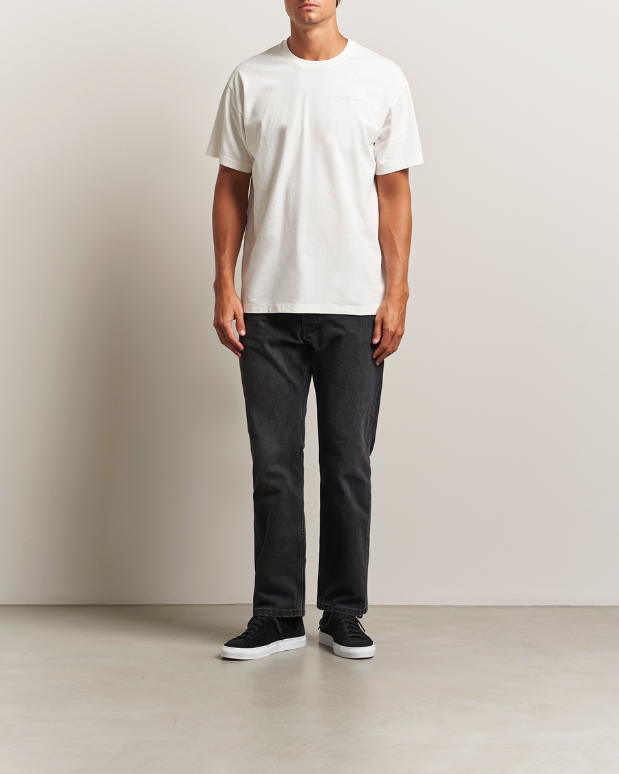 Herr | T-Shirts | Peak Performance | Graphic Crew Neck T-Shirt Off White