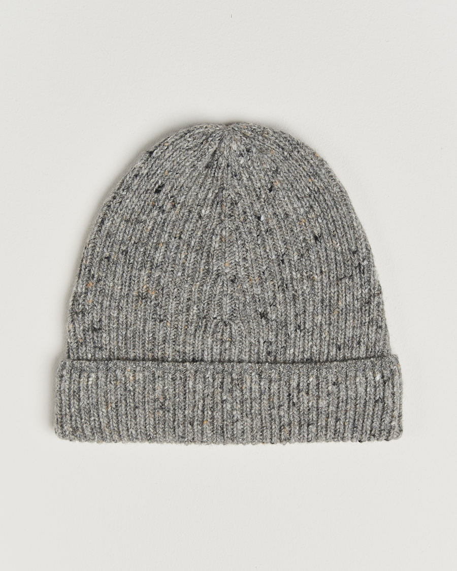 Herr | Mössor | Samsøe Samsøe | Nataniel Donegal Beanie Grey Melange