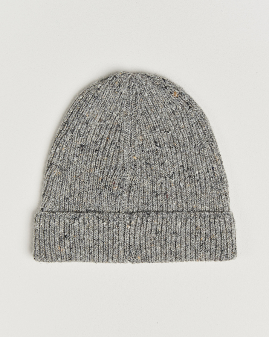 Herr | Mössor | Samsøe Samsøe | Nataniel Donegal Beanie Grey Melange