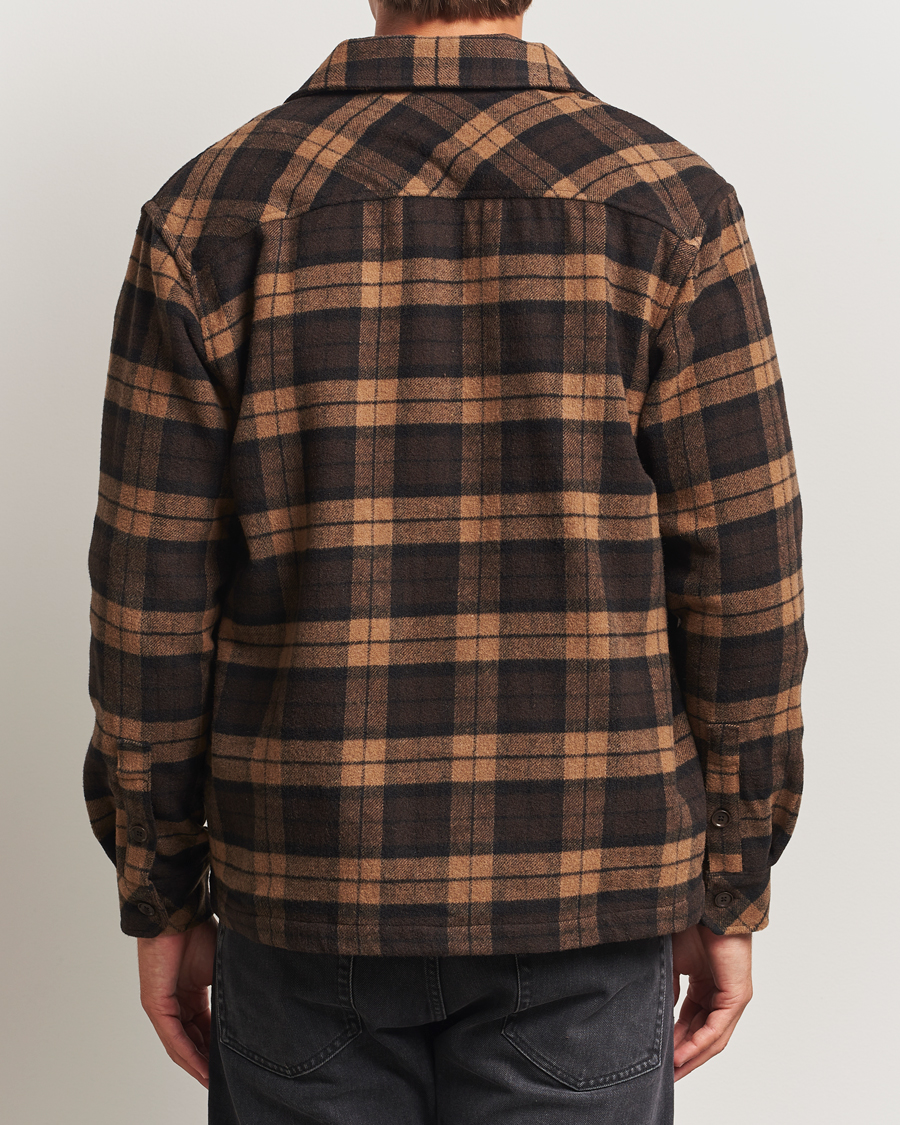 Herr | Skjortor | Samsøe Samsøe | Castor Checked Overshirt Turkish Coffee
