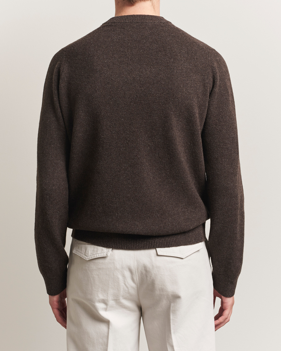 Herr | Tröjor | Samsøe Samsøe | Isak Knitted Crew Neck Turkish Coffee
