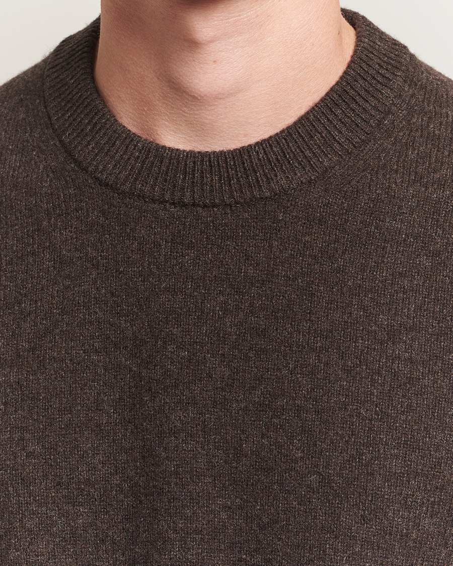 Herr | Tröjor | Samsøe Samsøe | Isak Knitted Crew Neck Turkish Coffee