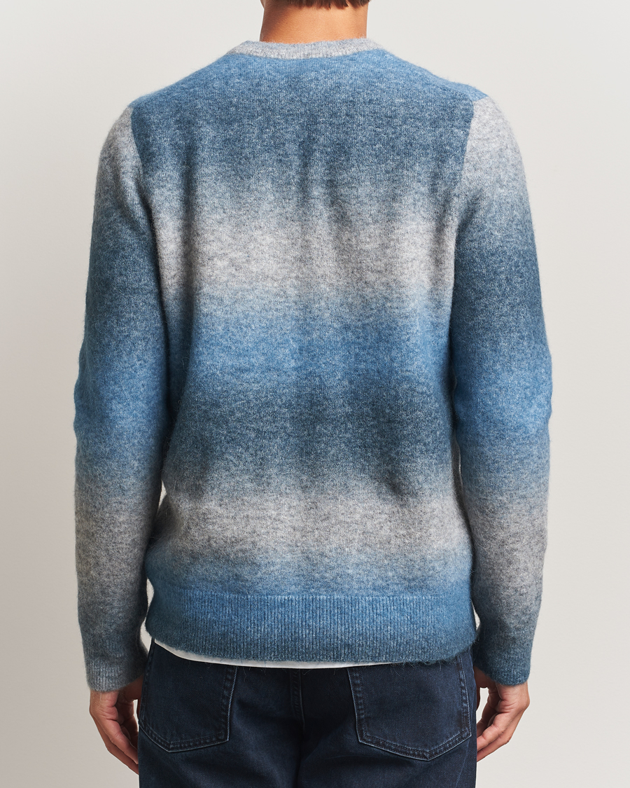 Herr | Tröjor | Samsøe Samsøe | Aiden Wool/Alpaca Striped Crew Neck Stellar Multi