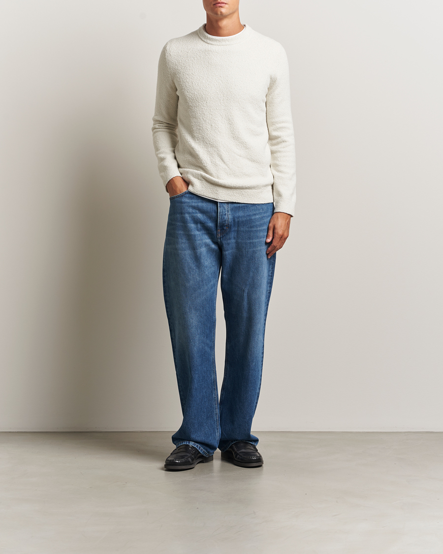 Herr | Tröjor | Samsøe Samsøe | Nino Knitted Sweater Silver Birch