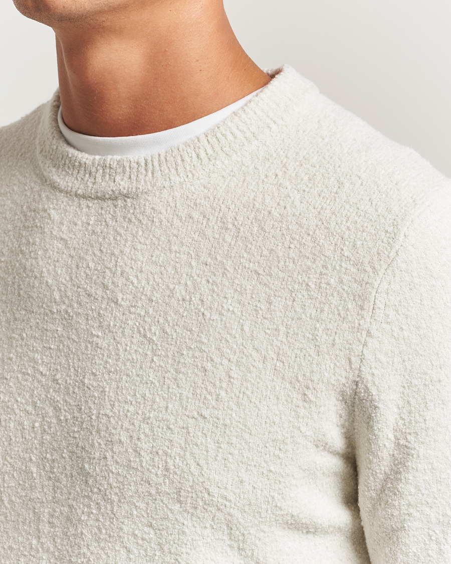 Herr | Tröjor | Samsøe Samsøe | Nino Knitted Sweater Silver Birch