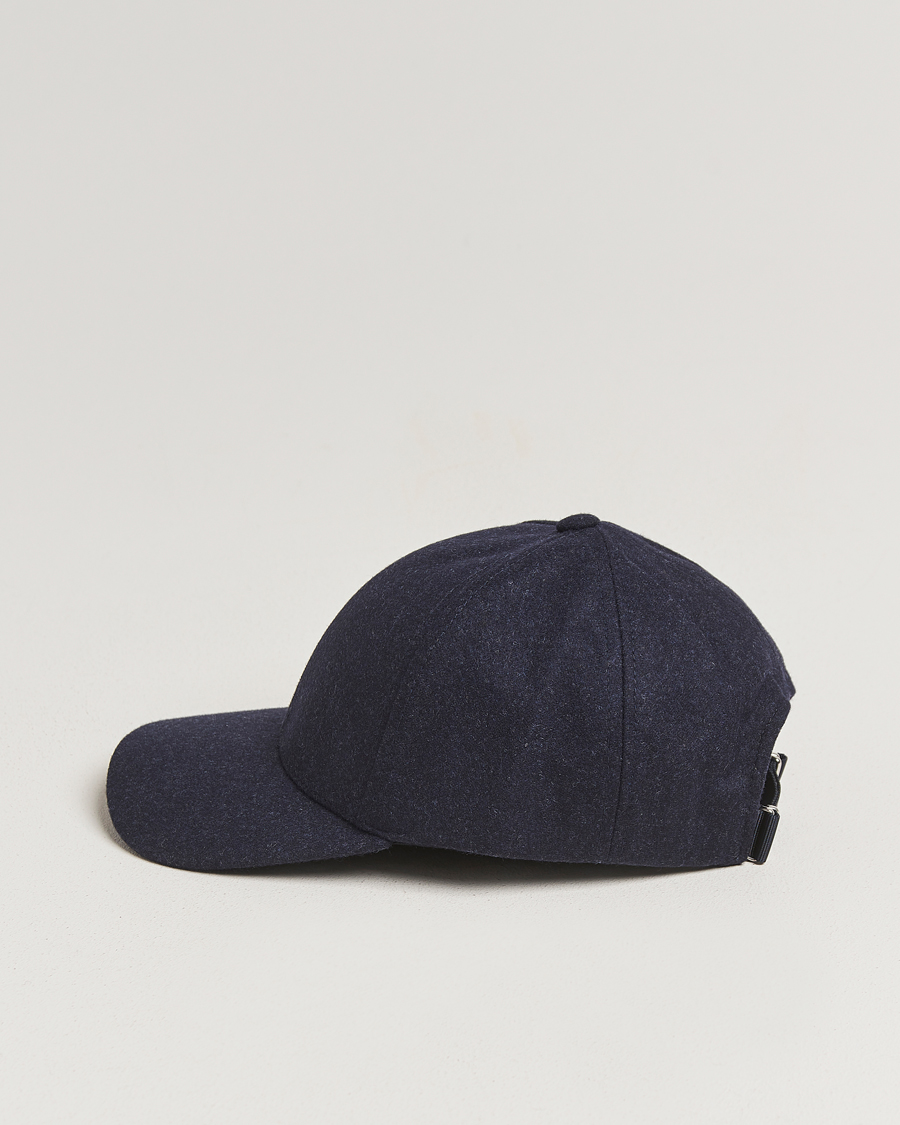 Herr | Hattar & kepsar | Varsity Headwear | Flannel Baseball Cap Dark Navy