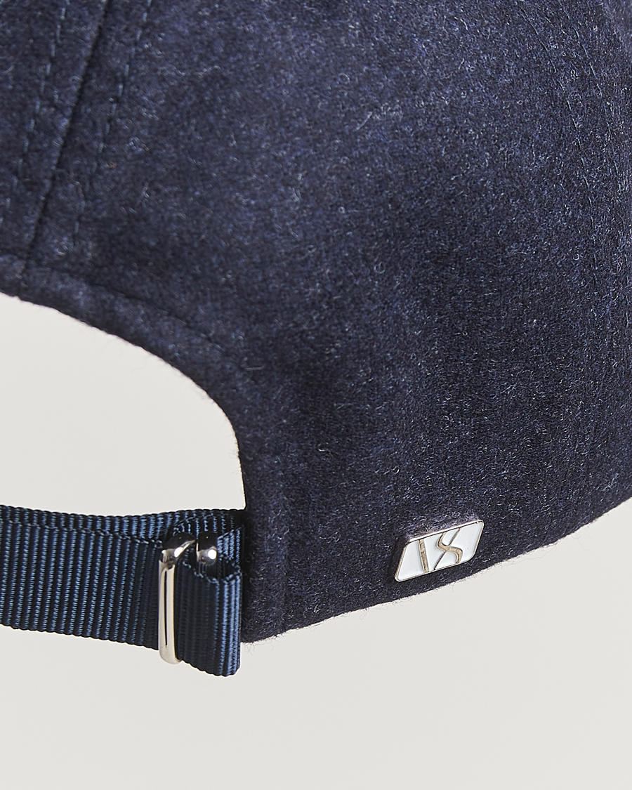 Herr | Hattar & kepsar | Varsity Headwear | Flannel Baseball Cap Dark Navy