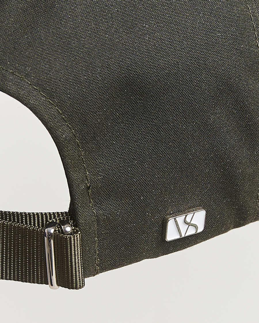 Herr | Hattar & kepsar | Varsity Headwear | Oilskin Baseball Cap Ivy Green