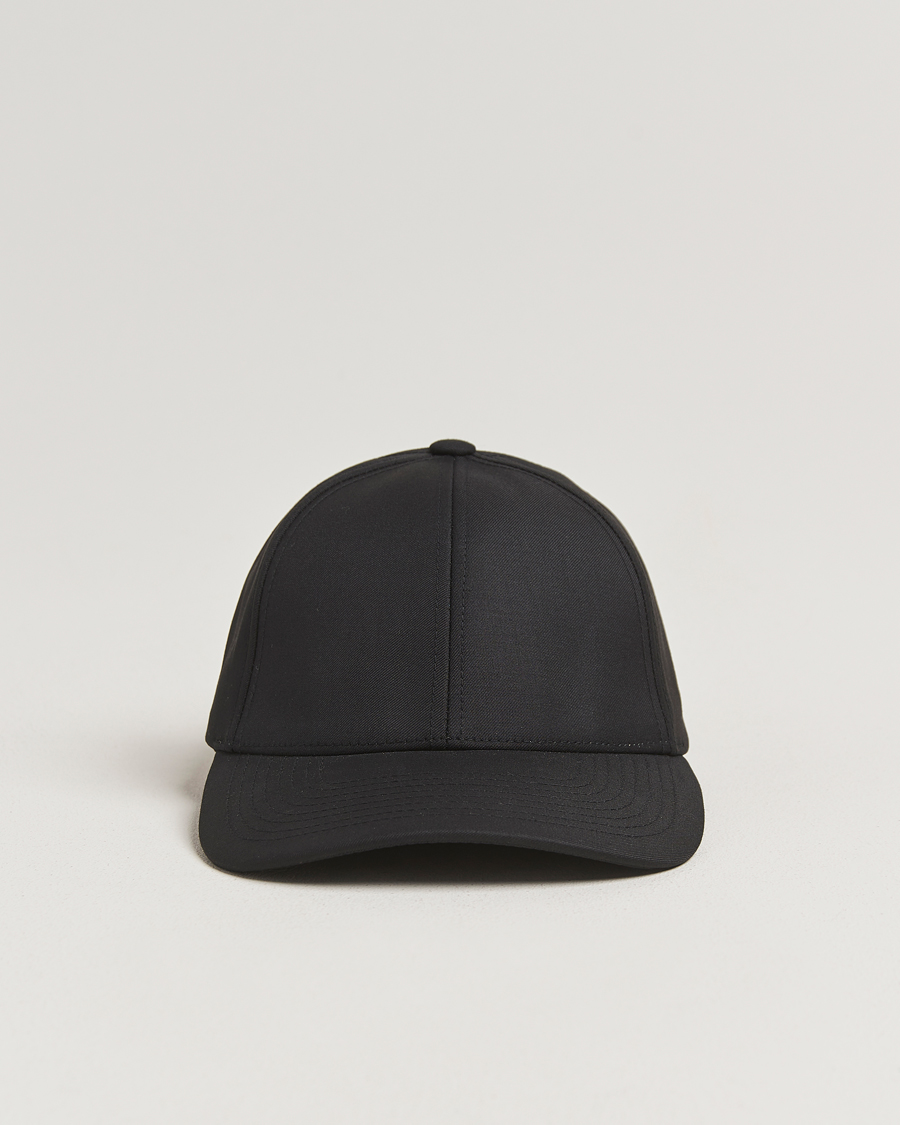 Herr | Hattar & kepsar | Varsity Headwear | Wool Tech Baseball Cap Black