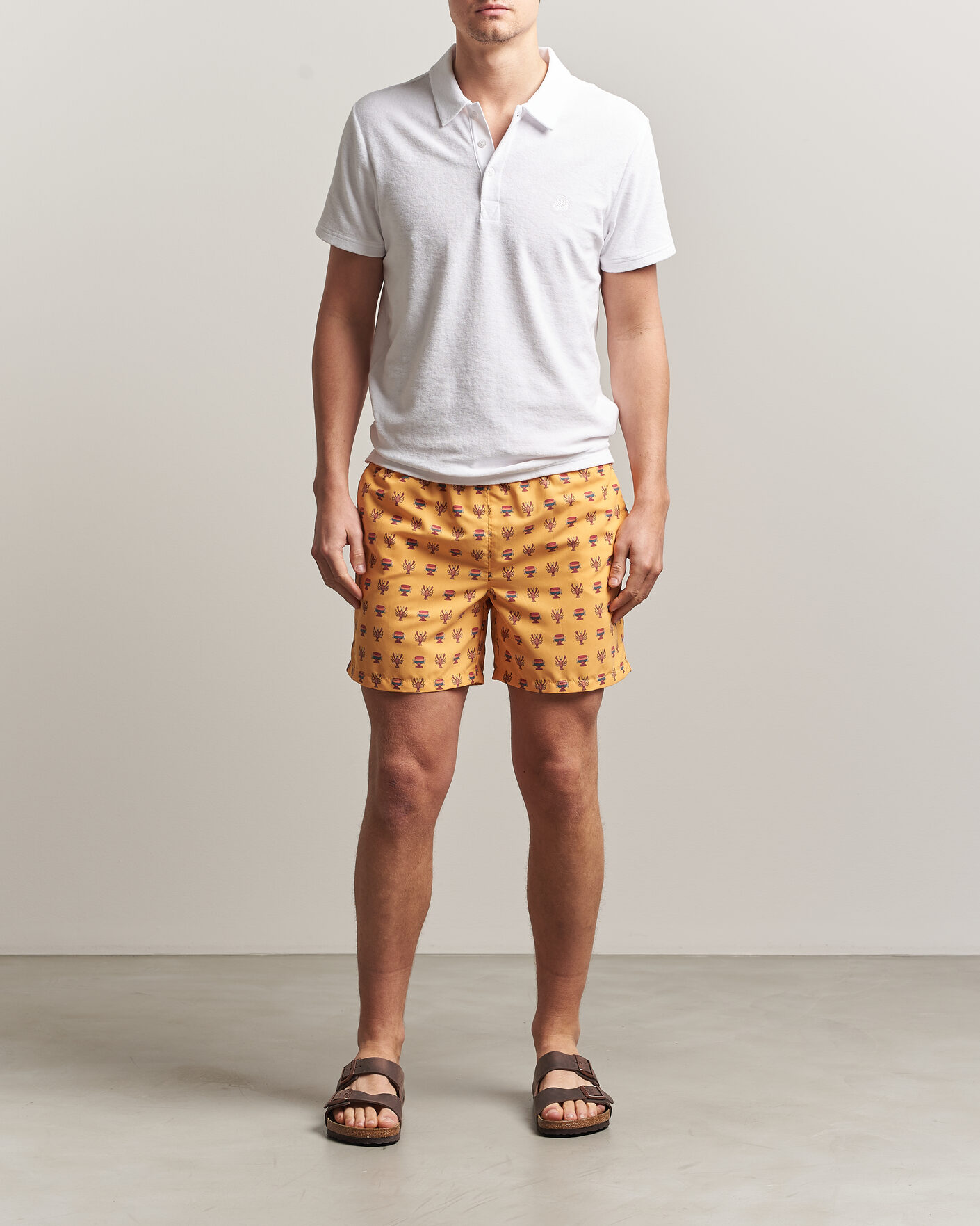 Herr | Pikéer | Vilebrequin | Phoenix Terry Polo Blanc