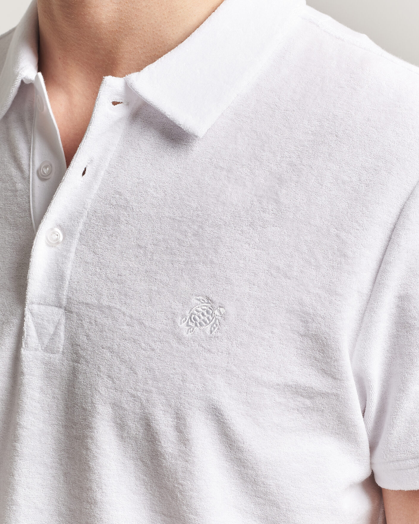 Herr | Pikéer | Vilebrequin | Phoenix Terry Polo Blanc