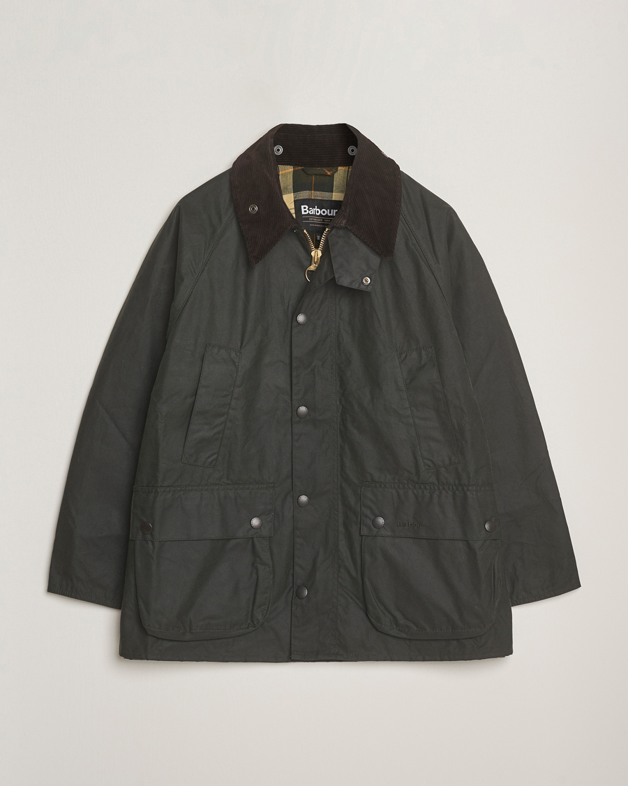 Herr | Jackor | Barbour Heritage | Oversize Bedale Wax Jacket Sage