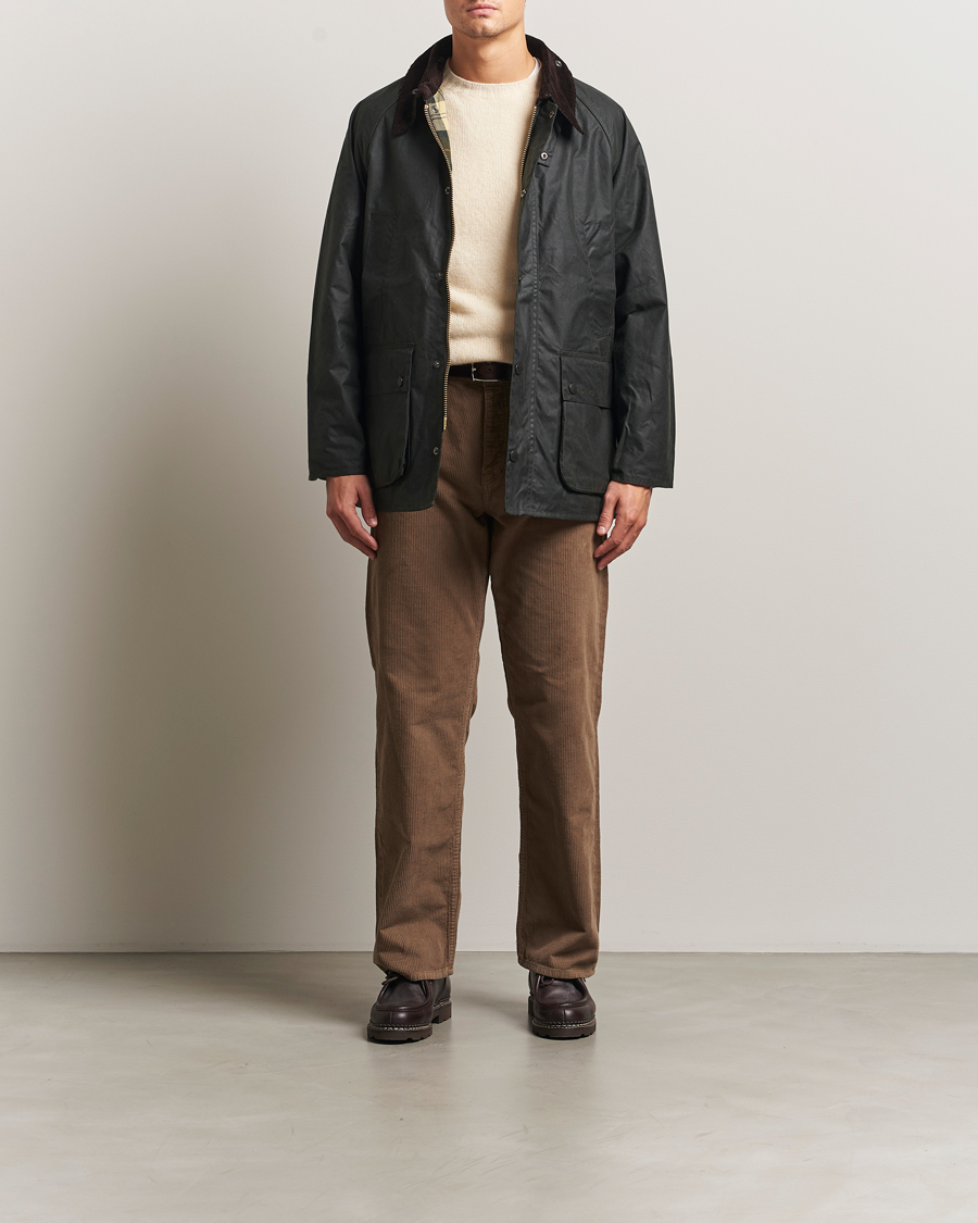 Herr | Jackor | Barbour Heritage | Oversize Bedale Wax Jacket Sage