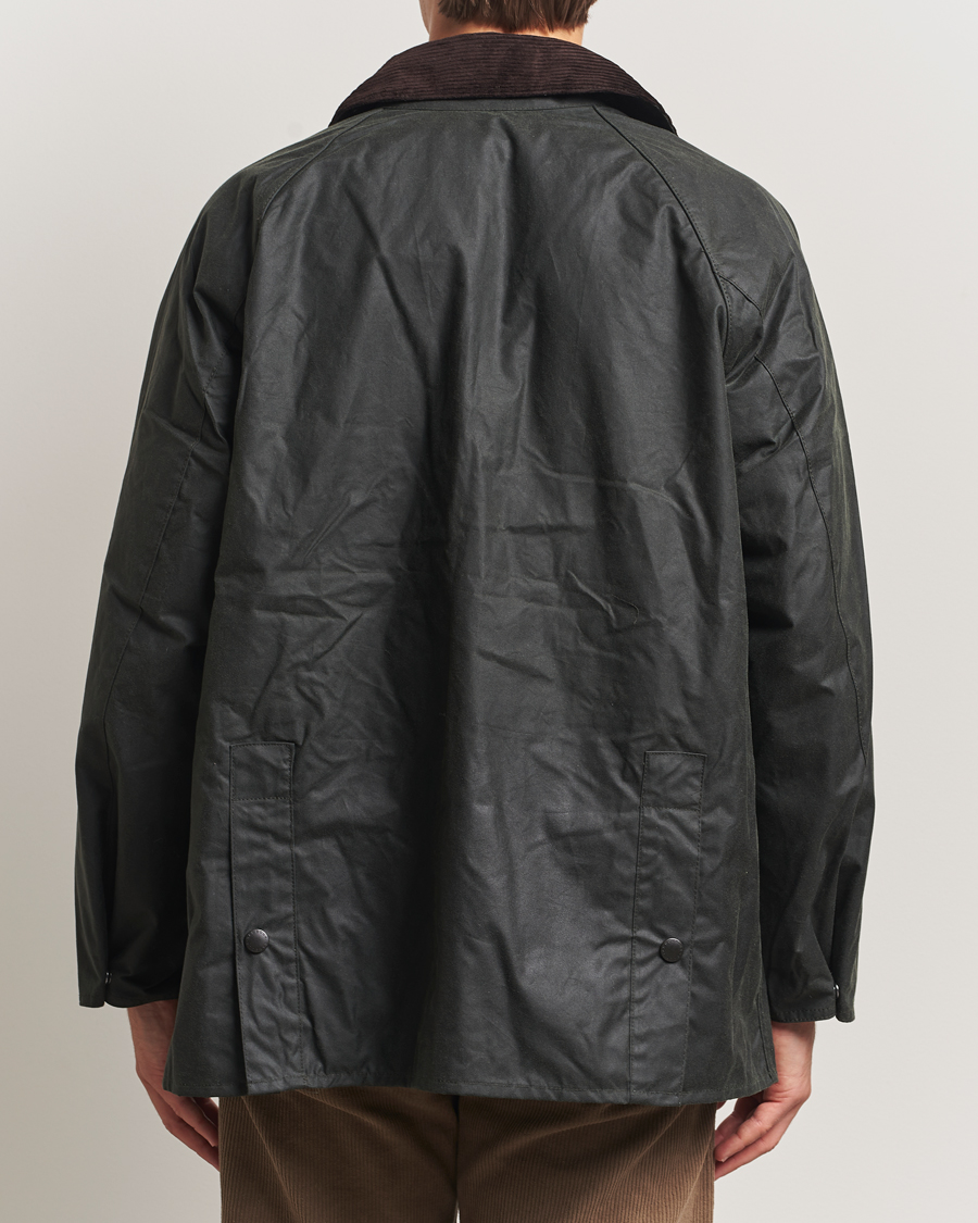Herr | Jackor | Barbour Heritage | Oversize Bedale Wax Jacket Sage