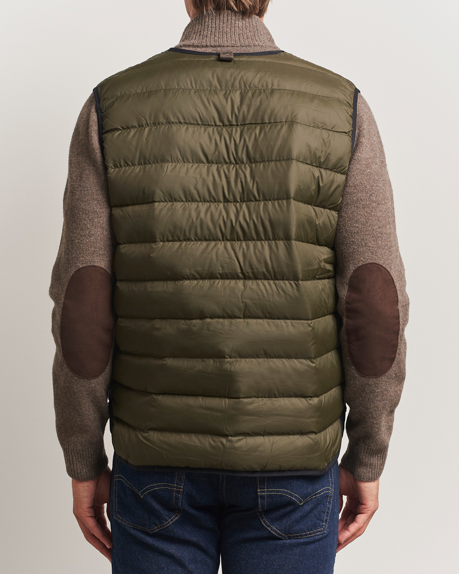 Herr | Jackor | Barbour Heritage | Reversible Down Filled Liner Olive