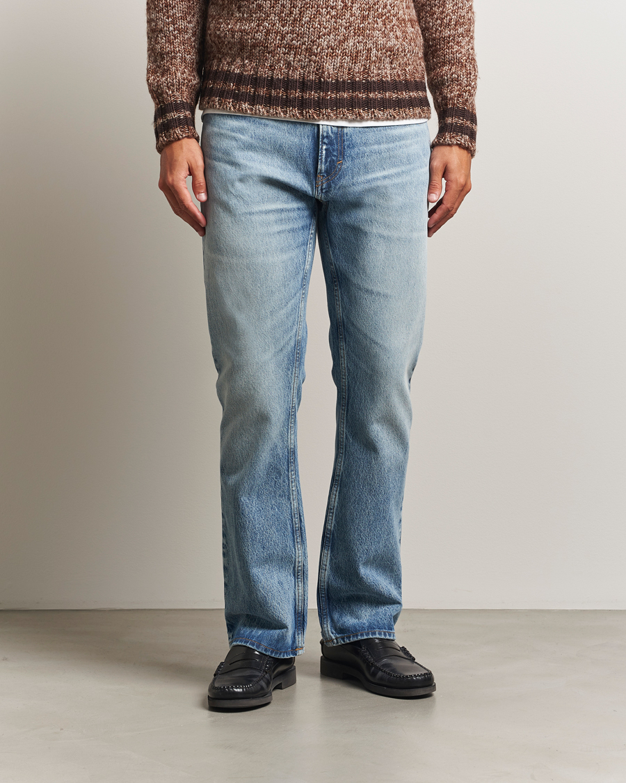 Herr | Jeans | GANT 240 Mulberry Street | Vintage Bootcut Jeans Semi Light Blue