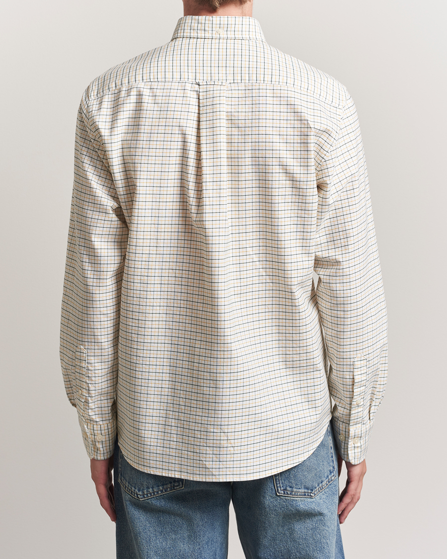Herr | Skjortor | GANT | Regular Fit Classic Checked Oxford Shirt Forest Green
