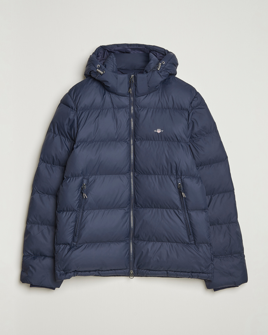 Herr | Jackor | GANT | The Active Cloud Down Jacket Evening Blue