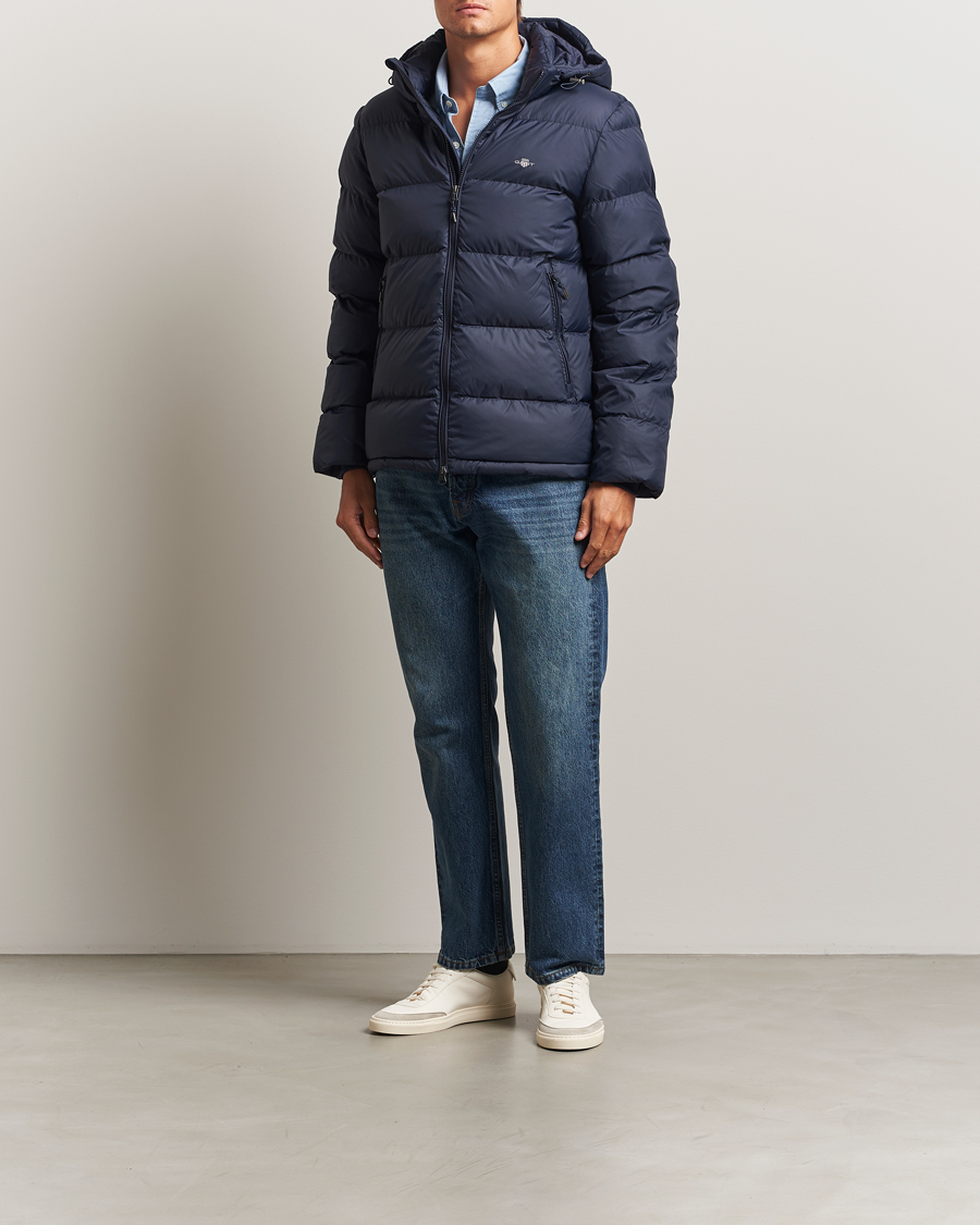 Herr | Jackor | GANT | The Active Cloud Down Jacket Evening Blue