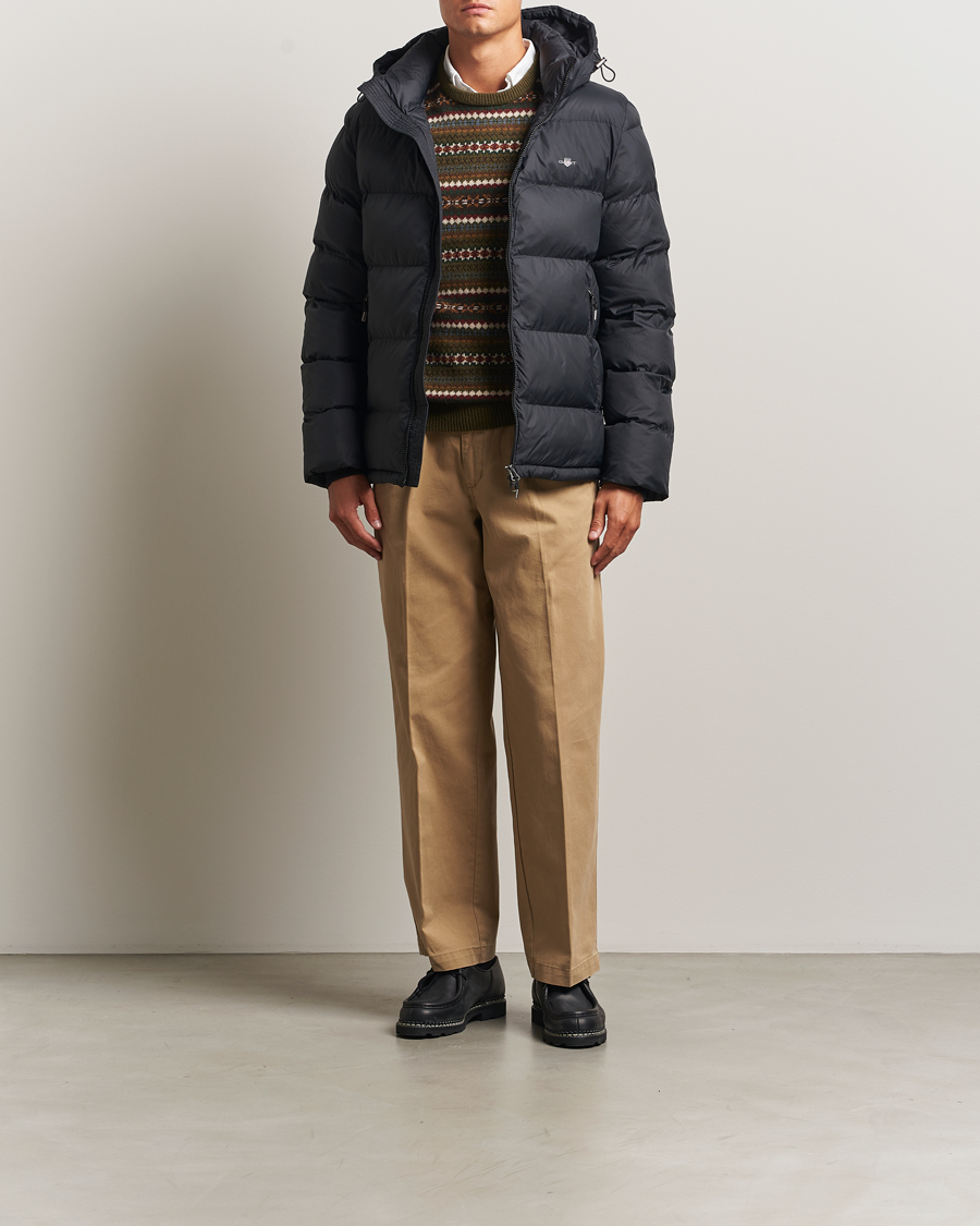 Herr | Jackor | GANT | The Active Cloud Down Jacket Black