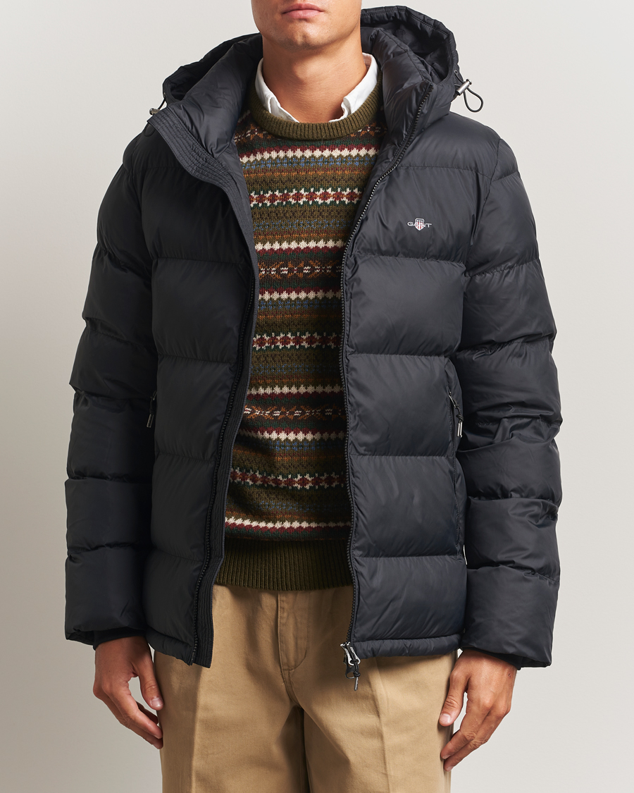 Herr | Jackor | GANT | The Active Cloud Down Jacket Black