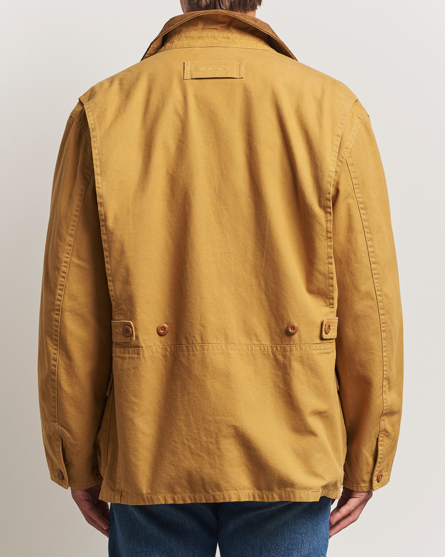 Herr | Jackor | GANT | Canvas Field Jacket Peanut Butter