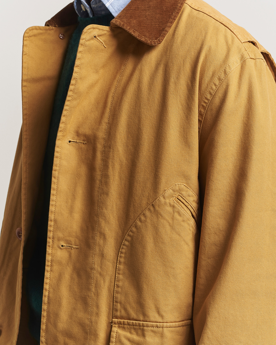 Herr | Jackor | GANT | Canvas Field Jacket Peanut Butter
