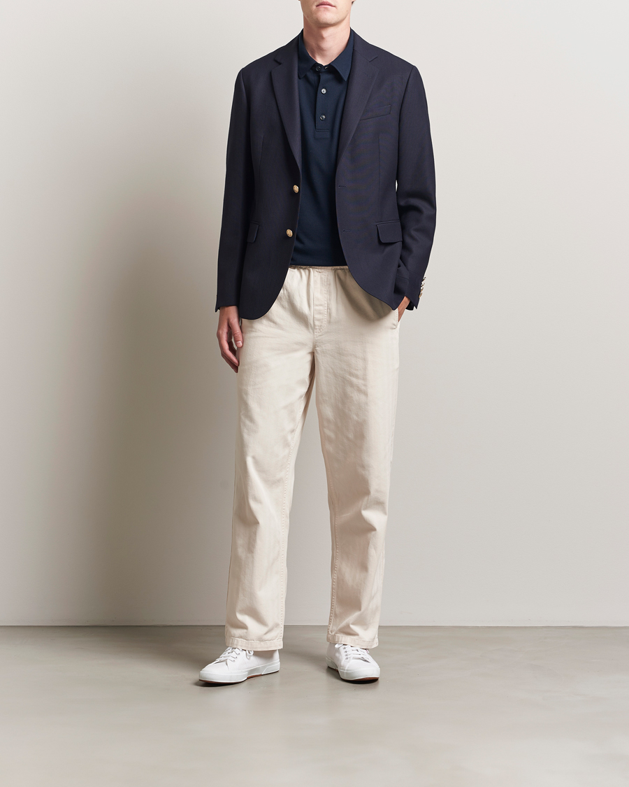 Herr | Kavajer | Gant | Wool Club Blazer Evening Blue