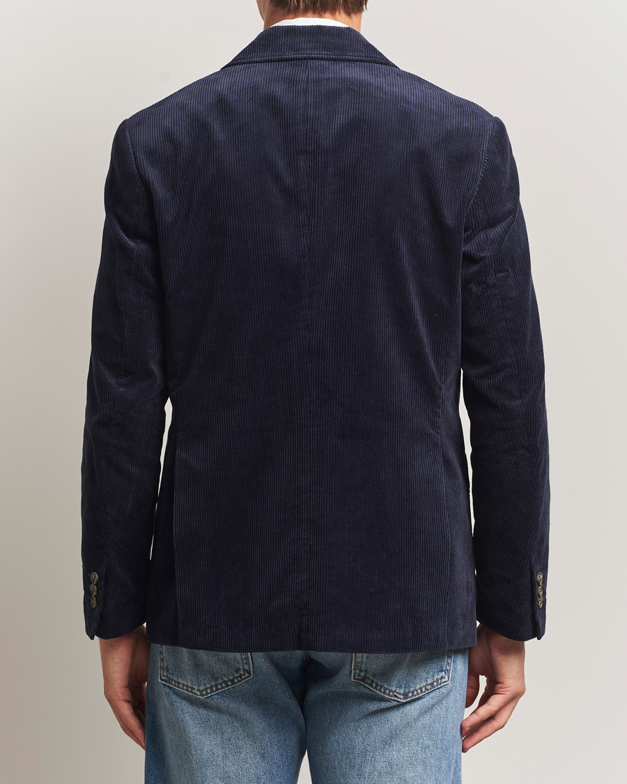 Herr | Kavajer | GANT | Corduroy Blazer Evening Blue