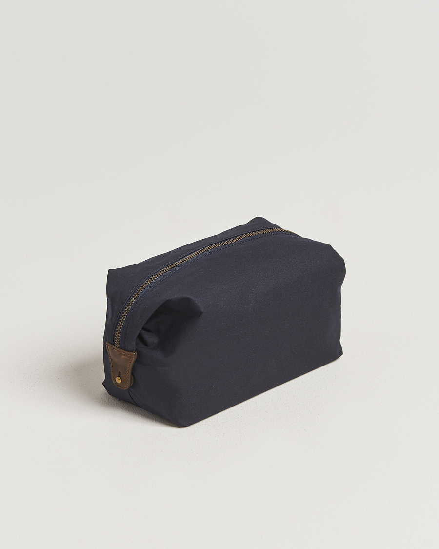Herr | Väskor | GANT | Waxed Cotton Washbag Evening Blue