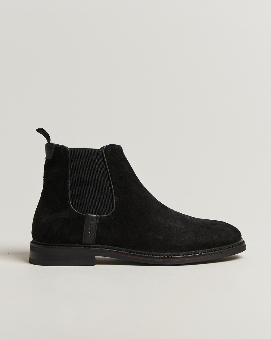 Herr | Kängor | Gant | Bidford Suede Chelsea Boot Black